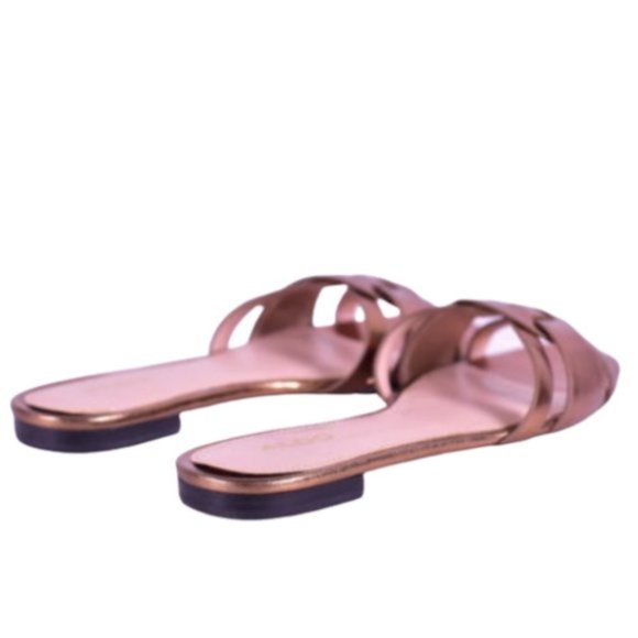 ALDO Astirassa Bronze Slide Sandals NEW IN BOX - Picture 6 of 14